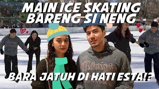 Keinginan 5 tahun main ice skating Esta akhirnya Tercapai