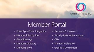 Subscribe360 Member Portals