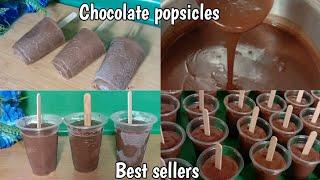 Pang negosyo Chocolate popsicle by Maila Gabia921| Popsicles | ice drop | Ice candy | ice cream