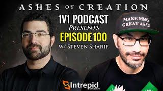 Steven Sharif Interview: Ashes of Creation Alpha 2, Feedback & Systems | 1v1 Podcast Episode 100