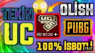 TEKIN UC OLISH PUBG MOBILE 100% ISBOTI BILAN UC EARNER️