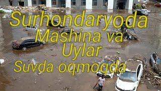 Сурхондарё вилояти, олтинсой тумани, сайрак қишлоғини кучли сел келиш оқибатида юзага келган воқеала