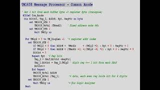 TM1638 GCBasic Common_Anode Display