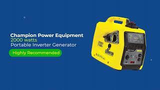 Review of Champion Power Equipment 2000 Watt Dual Fuel Portable Inverter Generator | 2022