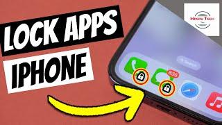 Lock any App on your iPhone in 2 Minutes | Set Lock on iPhone Apps 2023