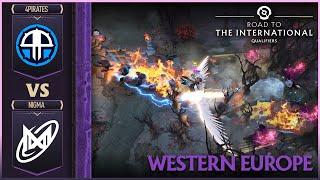 LOSER IS OUT! NIGMA GALAXY vs 4PIRATES - HIGHLIGHTS - The International 2025 CQ: WEU | DOTA2