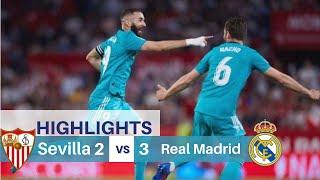 Sevilla vs Real Madrid 2-3 | 17/04/2022 | Comeback Kings