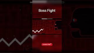 Geometry Dash : Boss Fight #shorts #geometrydash #geometrydashbossfight #games