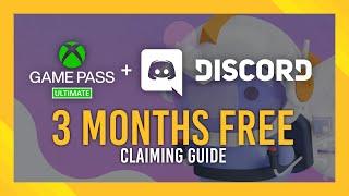 Claim 3 Months FREE DISCORD NITRO | Game Pass Ultimate Giveaway Guide