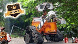 DIY RC Robot WALL-E with Foam and Plywood