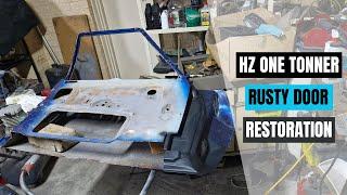 Door Frame and Skin Repairs - Holden HZ One Tonner Build Part 9