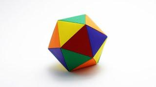 ORIGAMI ICOSAHEDRON (Jo Nakashima) - Deltahedron