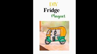 Fridge magnet #diywithkanchan #shortvideo #homedecor #kitchendecoration #fridgemagnets