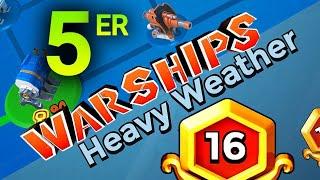 5 ER PUSH! Warships Season 67: Heavy Weather ▶ 4 and 5 ER Game-Play