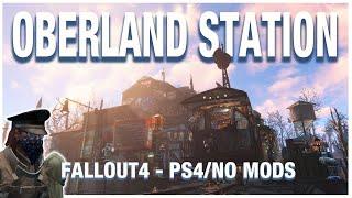 Oberland Station Tour (PS4/NO MODS) Fallout 4 Settlement Build