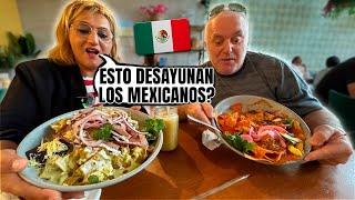  MIS PAPÁS NO PUEDEN CREER QUE DESAYUNEN ESTO EN MÉXICO  **esto es demasiado!!!**