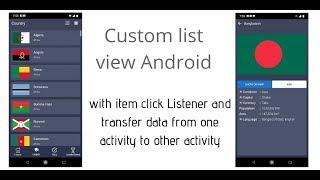 Custom ListView with OnItemClick