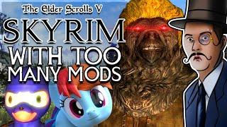 BREAKING SKYRIM WITH CURSED MODS - Modded Skyrim Is A Perfectly Balanced Game With No Exploits