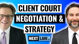 Nextlaw.ca Clients - Court Negotiating and Strategy