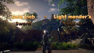 Outward - GoldLich Sword + Mender's lexicon (Location)