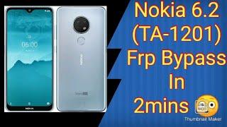 Nokia 6.2 (TA-1201) Frp Bypass In 2 Minutes | Without Pc | Latest 2021 | Android 10 |