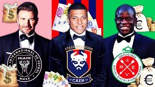 10 GRANDS JOUEURS QUI ONT RACHETÉ UN CLUB : MBAPPÉ PROPRIÉTAIRE DU SM CAEN !