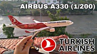 Turkish Airlines 1:200 AIRBUS A330, Model Uçak Kutu Açılışı. (THY)