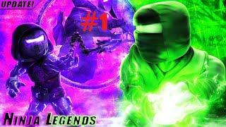 NINJA LEGENDS ПРОКАЧКА!БАГ НА ОСТРОВА l #1