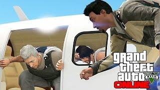 ГРУППОВОЙ ПРЫЖОК С ПАРАШЮТАМИ !!! ► GTA V ONLINE #188