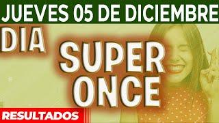 Resultado del sorteo Super Once Dia del Jueves 5 de Diciembre del 2024.