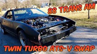 1988 Trans Am ATS-V LF4 Twin Turbo Swap Test Drive