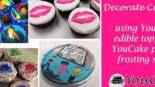 Decorate Cupcakes with Edible Toppers by YouCake