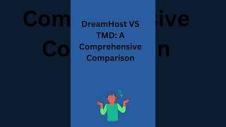 DreamHost VS TMD Hosting