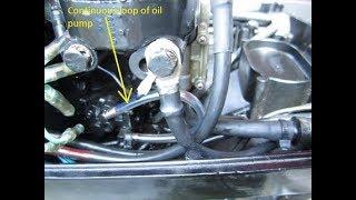 Mercury outboard oil injection pump. Made into a continous loop