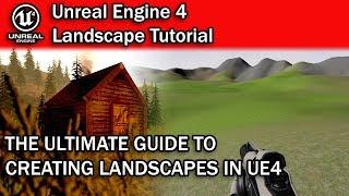 WORLD'S BEST UNREAL ENGINE 4 LANDSCAPE TUTORIAL! | UE4 Landscape Tutorial for Beginners