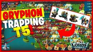 Lords Mobile ChaCha - GRYPHON TRAPPING T5! 