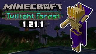 *NEW* Twilight Forest Mod Update - Minecraft 1.21.1 (Mod Showcase)