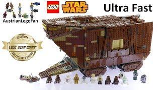 Lego Star Wars 75059 Sandcrawler Ultimate Collector Series - Ultra Fast Speed Build