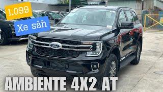 Chi tiết FORD EVEREST AMBIENTE 2024| Bản tiêu chuẩn của Everest có gì? Khuyến mãi và giá lăn bánh