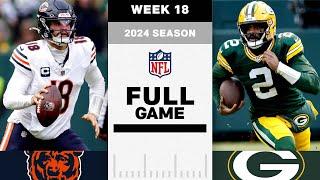 Chicago Bears vs. Green Bay Packers FULL GAME | NFL 2024 Season Week 18