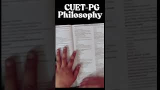 CUET-PG Philosophy Latest Book Question Bank MCQ book Exam 2026