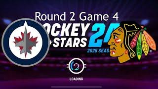 Round 2 Game 4 Winnipeg Jets VS Chicago Blackhawks