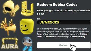 *NEW CODES* ALL JUNE 2025 Roblox Promo Codes For FREE ROBLOX ITEMS | Roblox Codes 2025
