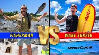 Fisherman vs Wake Surfer (FEAT: @CharlieBerens)