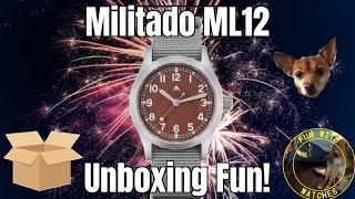 Militado ML12 Quartz Watch Unboxing Fun!