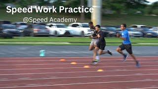 Speed Development practice at Speed academy track Club