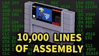 Making an SNES Game the Way Nintendo Intended