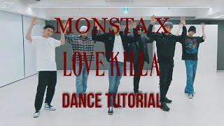 MONSTA X - 'Love Killa' (DANCE TUTORIAL SLOW MIRRORED) | Swat Pizza