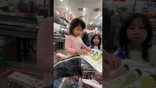 #funny Chloe was delighted to distribute hand creams to everyone. “Dionis Goat Milk Hand Cream”