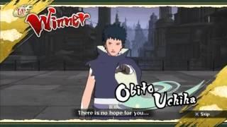 Naruto Storm Revolution Obito vs. Jounin Kushina (2 rounds)